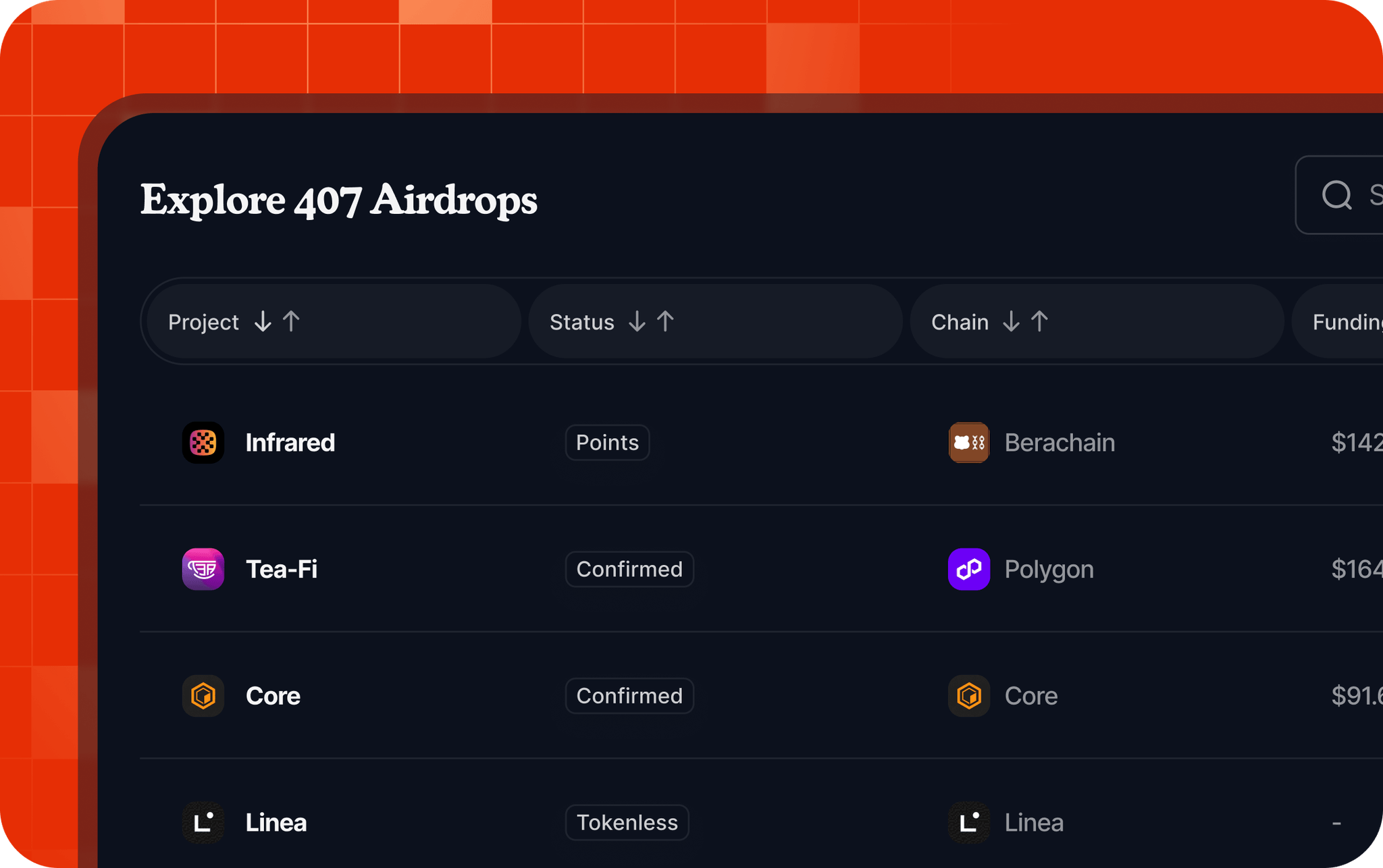 Explore 407 Airdrops