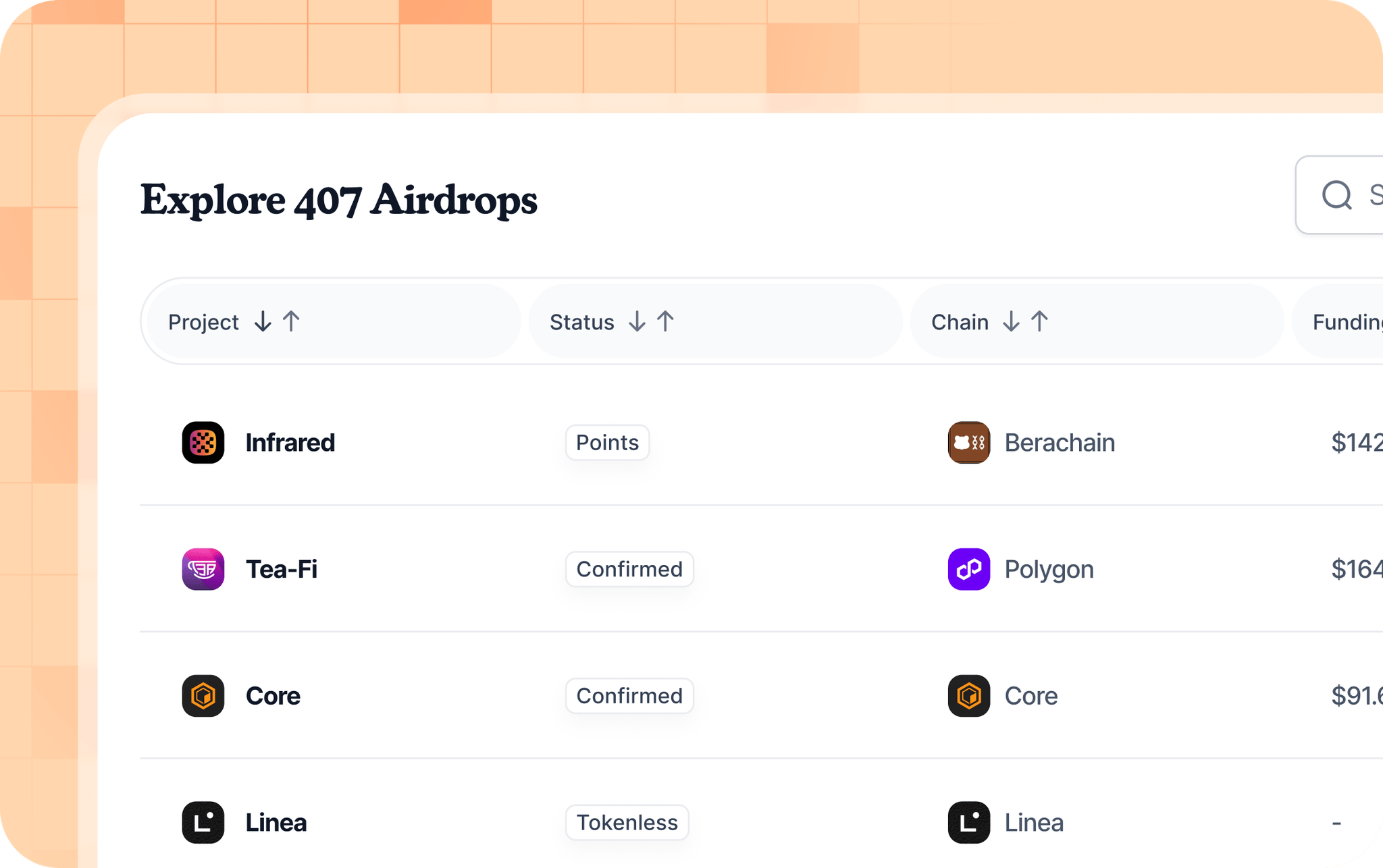 Explore 407 Airdrops