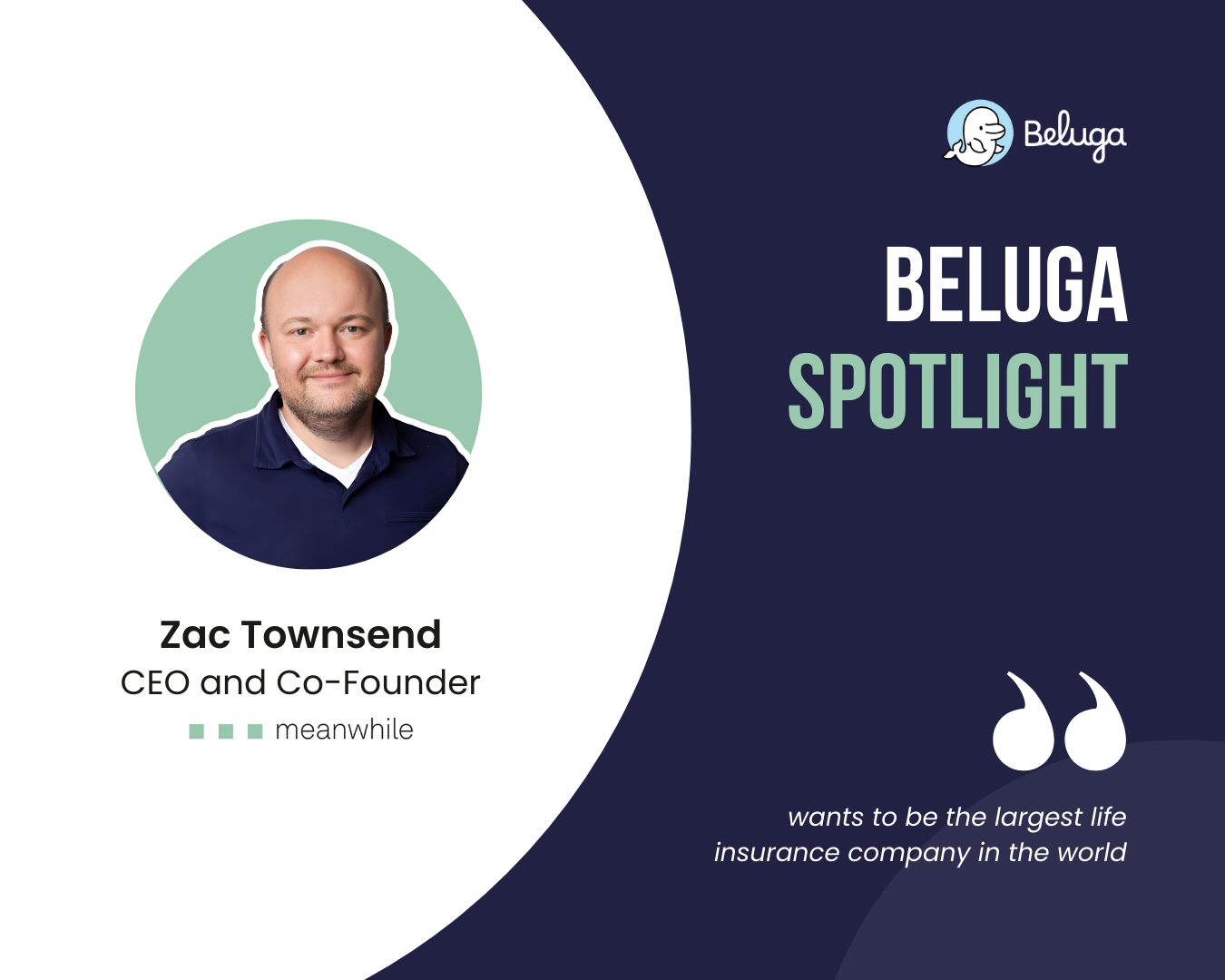 Image for Beluga Spotlight: Zachary Townsend, CEO of Meanwhile Insurance