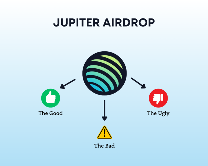 Image for Jupiter Airdrop: The Good, the Bad, and the Ugly